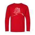 thumbnail image 1 of Inktastic Alaska Word Salad State Outline Long Sleeve Youth T-Shirt, 1 of 5