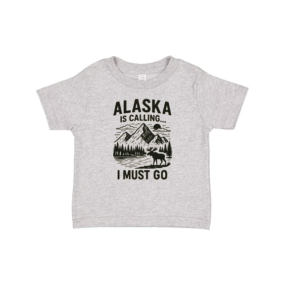 Inktastic Alaska is Calling Adventure Nature Lover Graphic Boys or Girls Baby T-Shirt