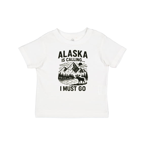 Inktastic Alaska is Calling Adventure Nature Lover Graphic Boys or Girls Baby T-Shirt