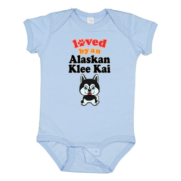 Inktastic Alaskan Klee Kai Dog Boys or Girls Baby Bodysuit