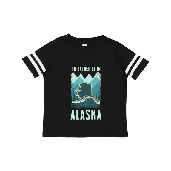 Inktastic Alaskan Rather Be in Alaska Boys or Girls Toddler T-Shirt