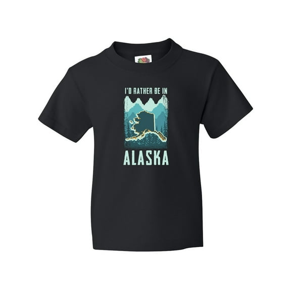 Inktastic Alaskan Rather Be in Alaska Youth T-Shirt