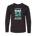 thumbnail image 1 of Inktastic Alaskan Rather be in Alaska Long Sleeve Youth T-Shirt, 1 of 5