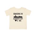 thumbnail image 1 of Inktastic Albany New York Skyline Someone Loves Me Boys or Girls Baby T-Shirt, 1 of 5
