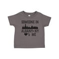 thumbnail image 1 of Inktastic Albany New York Skyline Someone Loves Me Boys or Girls Toddler T-Shirt, 1 of 5
