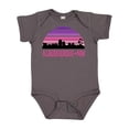 thumbnail image 1 of Inktastic Albuquerque New Mexico Retro Sunset Skyline Girls Baby Bodysuit, 1 of 5