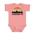 thumbnail image 1 of Inktastic Albuquerque New Mexico Skyline Boys or Girls Baby Bodysuit, 1 of 5