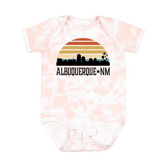 Inktastic Albuquerque New Mexico Skyline Boys or Girls Baby Bodysuit