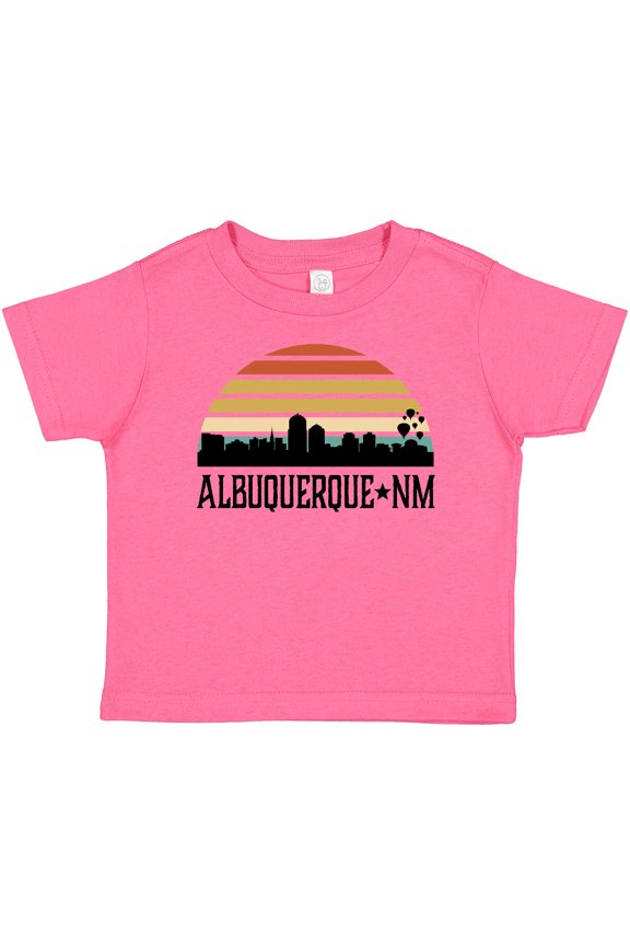 Albuquerque New Mexico Skyline Boys or Girls Baby T-Shirt