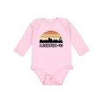 thumbnail image 1 of Inktastic Albuquerque New Mexico Skyline Boys or Girls Long Sleeve Baby Bodysuit, 1 of 5