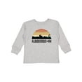 thumbnail image 1 of Inktastic Albuquerque New Mexico Skyline Boys or Girls Long Sleeve Toddler T-Shirt, 1 of 5