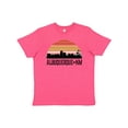 thumbnail image 1 of Inktastic Albuquerque New Mexico Skyline Youth T-Shirt, 1 of 5