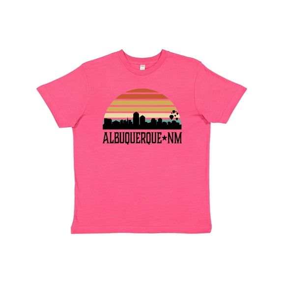 Inktastic Albuquerque New Mexico Skyline Youth T-Shirt