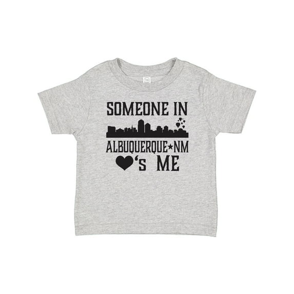 Inktastic Albuquerque New Mexico Someone Loves Me Skyline Boys or Girls Baby T-Shirt