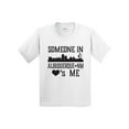 thumbnail image 1 of Inktastic Albuquerque New Mexico Someone Loves Me Skyline Youth T-Shirt, 1 of 5