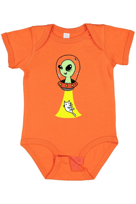 Alien Abduction Boys or Girls Baby Bodysuit