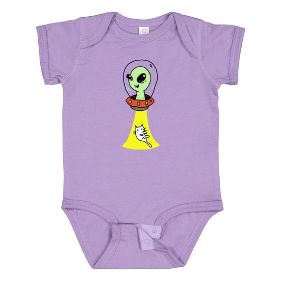Inktastic Alien Abduction Boys or Girls Baby Bodysuit