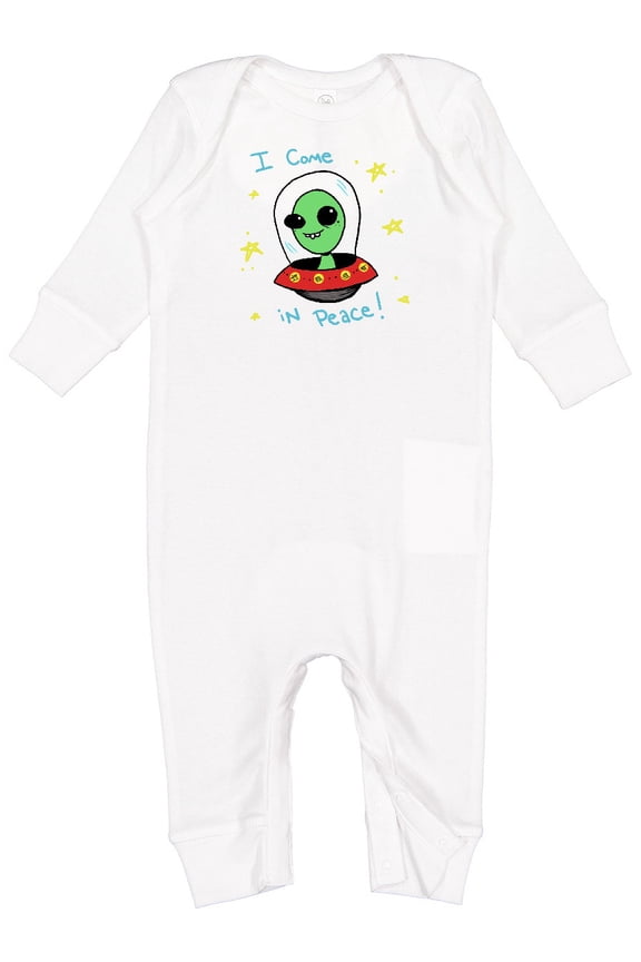 Alien Baby Romper Coveralls