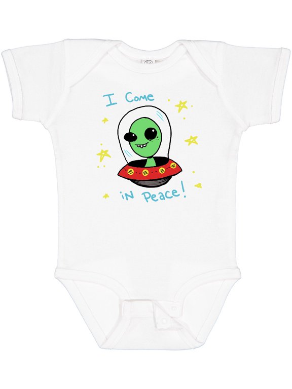Alien Boys or Girls Baby Bodysuit