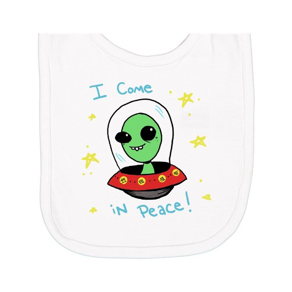 Inktastic Alien Newborn Bib