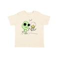 thumbnail image 1 of Inktastic Alien and Astronaut Kitty Cat Boys or Girls Toddler T-Shirt, 1 of 5