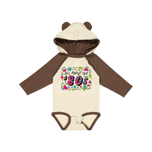 Inktastic All About the '80s Boys or Girls Long Sleeve Baby Bodysuit