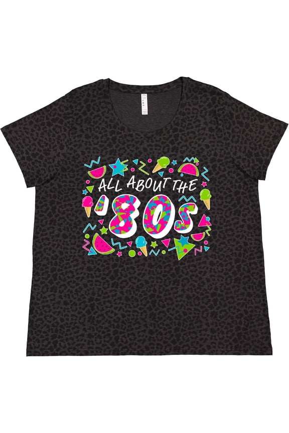 All About the '80s Women's Plus Size T-Shirt