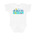 thumbnail image 1 of Inktastic All About the Ocean Boys or Girls Baby Bodysuit, 1 of 5