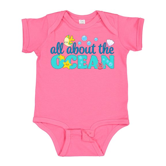 Inktastic All About the Ocean Boys or Girls Baby Bodysuit