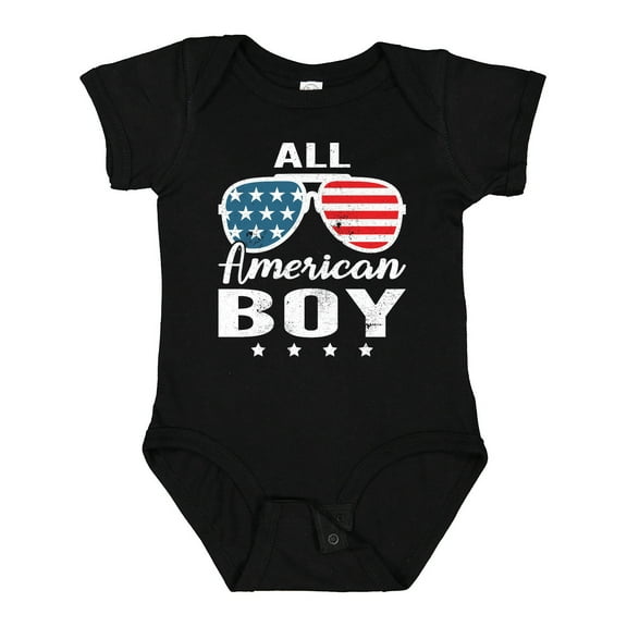 Inktastic All American Boy USA Parade Boys Baby Bodysuit