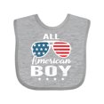 thumbnail image 1 of Inktastic All American Boy USA Parade Boys Baby Bib, 1 of 4