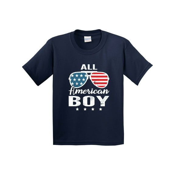 Inktastic All American Boy USA Parade Youth T-Shirt