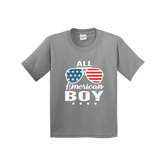 Inktastic All American Boy USA Parade Youth T-Shirt