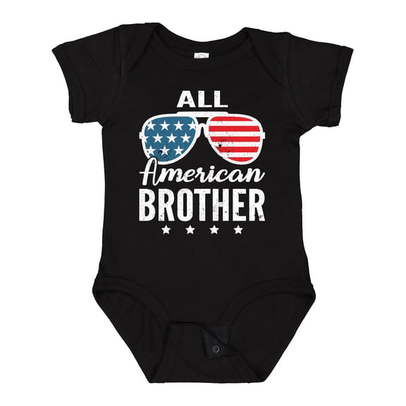 Inktastic All American Brother USA Parade Boys Baby Bodysuit