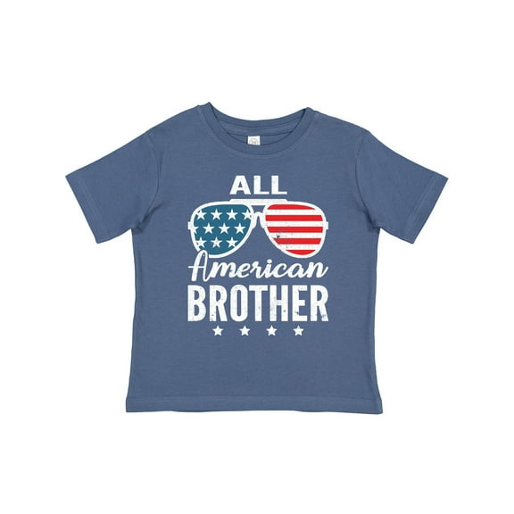 Inktastic All American Brother USA Parade Boys Toddler T-Shirt