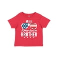 thumbnail image 1 of Inktastic All American Brother USA Parade Boys Toddler T-Shirt, 1 of 5