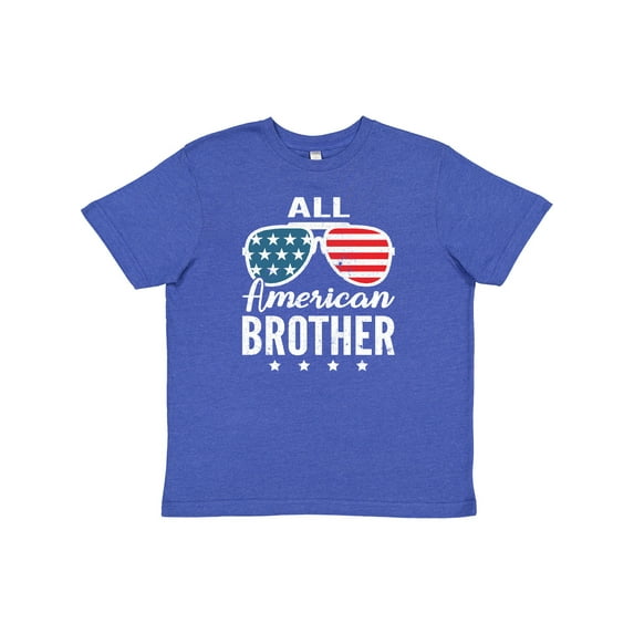 Inktastic All American Brother USA Parade Youth T-Shirt