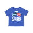 thumbnail image 1 of Inktastic All American Daughter USA 4th of July Parade Girls Toddler T-Shirt, 1 of 5