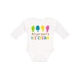thumbnail image 1 of Inktastic All You Need Is Ice Cream - Blue Pink Yellow Green Boys or Girls Long Sleeve Baby Bodysuit, 1 of 5