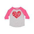 thumbnail image 1 of Inktastic All You Need is Love Red Heart Shape Boys or Girls Toddler T-Shirt, 1 of 5