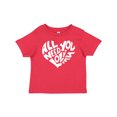 thumbnail image 1 of Inktastic All You Need is Love White Heart Shape Boys or Girls Baby T-Shirt, 1 of 5