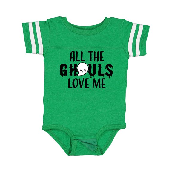 Inktastic All the Ghouls Love Me with Ghost Boys or Girls Baby Bodysuit