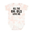 thumbnail image 1 of Inktastic All the Ghouls Love Me with Ghost Boys or Girls Baby Bodysuit, 1 of 5