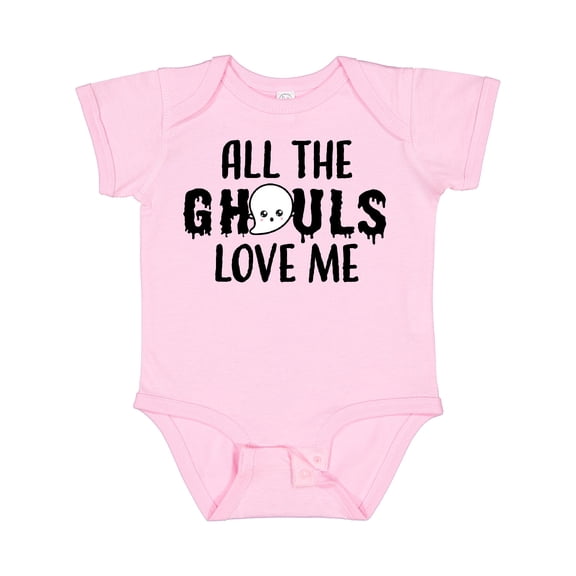 Inktastic All the Ghouls Love Me with Ghost Boys or Girls Baby Bodysuit
