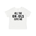 thumbnail image 1 of Inktastic All the Ghouls Love Me with Ghost Boys or Girls Toddler T-Shirt, 1 of 5