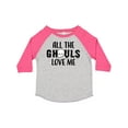 thumbnail image 1 of Inktastic All the Ghouls Love Me with Ghost Boys or Girls Toddler T-Shirt, 1 of 5