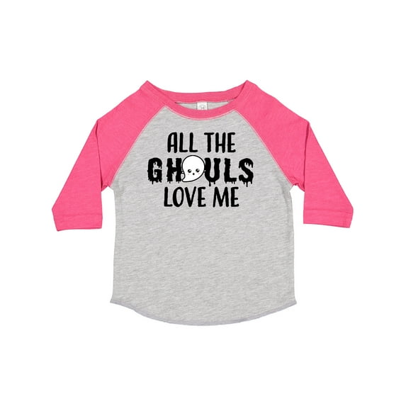 Inktastic All the Ghouls Love Me with Ghost Boys or Girls Toddler T-Shirt