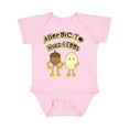 thumbnail image 1 of Inktastic Allergic to Nuts and Eggs Boys or Girls Baby Bodysuit, 1 of 5