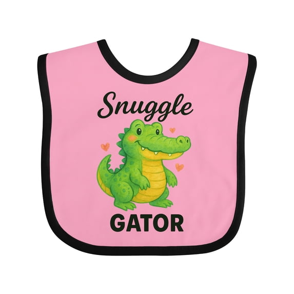 Inktastic Alligator Boys or Girls Baby Bib