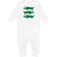thumbnail image 1 of Inktastic Alligator Crocodile Reptile Baby Romper Coveralls, 1 of 4